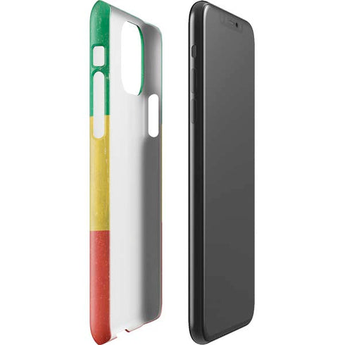 Ethiopia Flag Distressed iPhone 11 Pro Max Lite Case